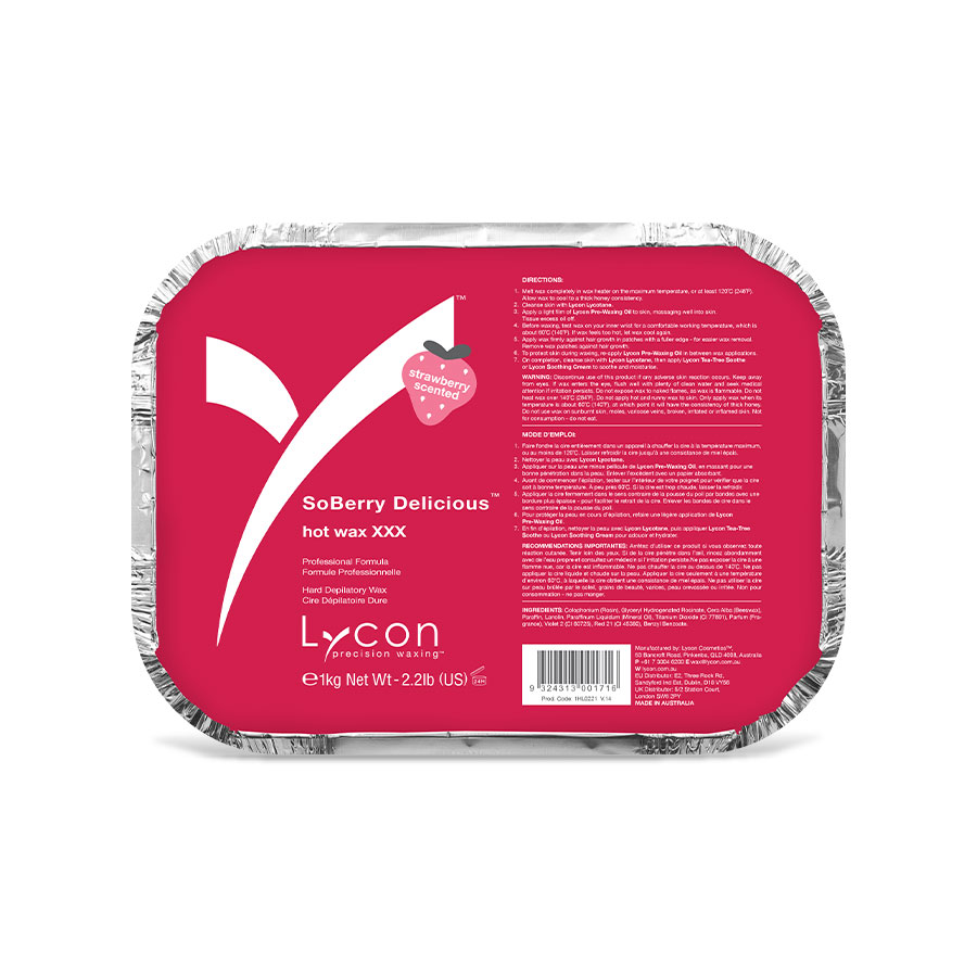 Lycon SoBerry Delicious Hot Wax 1 kg