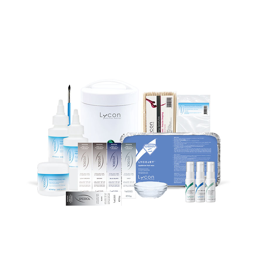 Lycon Eyebrow Precision Wax and Tint Kit - Image 2